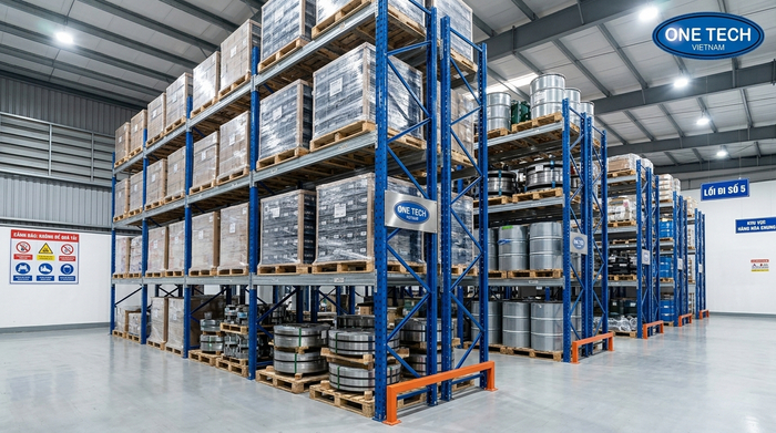 Báo giá kệ pallet Cà Mau cần dựa trên tải trọng kích thước kho và phương án lắp đặt