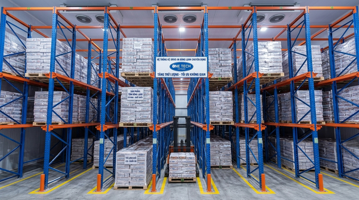 Hệ thống kệ drive in Cà Mau cho kho pallet tải trọng nặng
