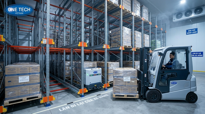 Nguyên lý vận hành kệ Radio Shuttle Cà Mau trong kho pallet