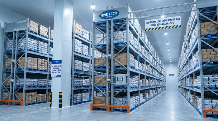 Kệ kho thông minh cho kho lạnh Cà Mau Thiết kế kệ kho thông minh cho kho lạnh tại Cà Mau