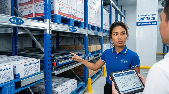 Câu hỏi thường gặp khi lắp đặt kệ Push Back Cà Mau