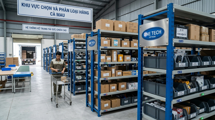 Kệ trung tải cho khu soạn hàng kho trung chuyển Kệ trung tải dùng cho khu soạn hàng trong kho trung chuyển Cà Mau