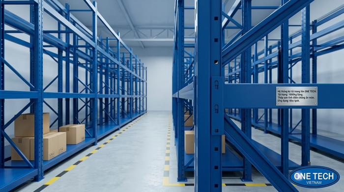 Các loại kệ sắt công nghiệp tải nặng phổ biến