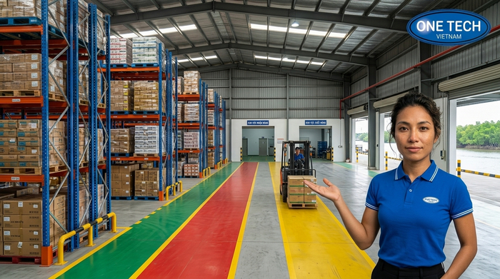 Quy trình vận hành kho trung chuyển Cà Mau Quy trình nhập xuất kho trung chuyển Cà Mau từ tiếp nhận đến bàn giao