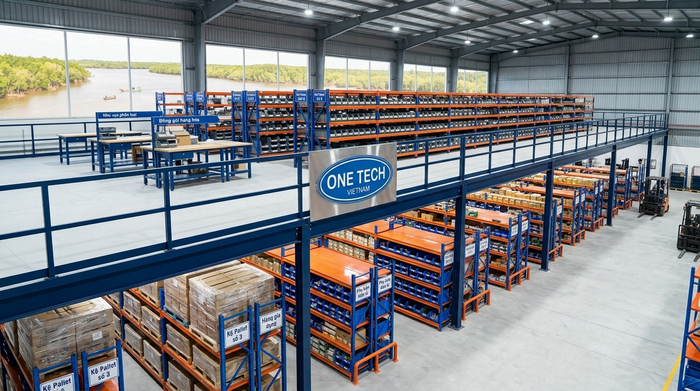 Sàn mezzanine Cà Mau cho kho hàng cao tầng Sàn mezzanine Cà Mau tăng diện tích lưu trữ