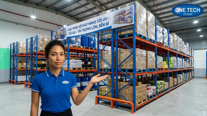 Giải pháp tối ưu chi phí với kệ Selective tải trọng nặng