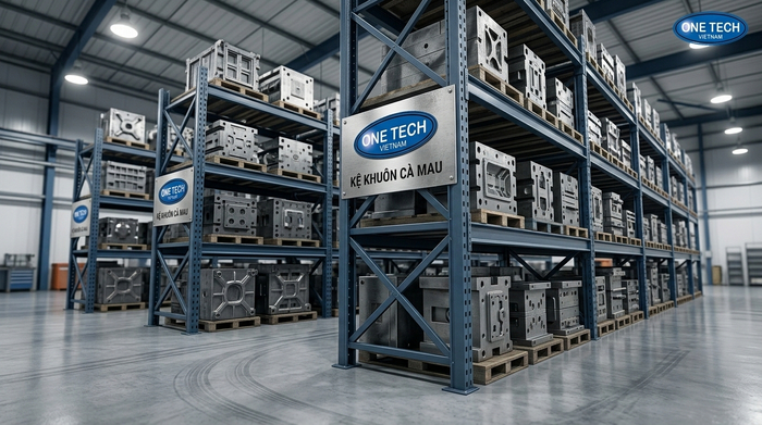 Tối ưu mật độ lưu trữ bằng Kệ Khuôn Cà Mau