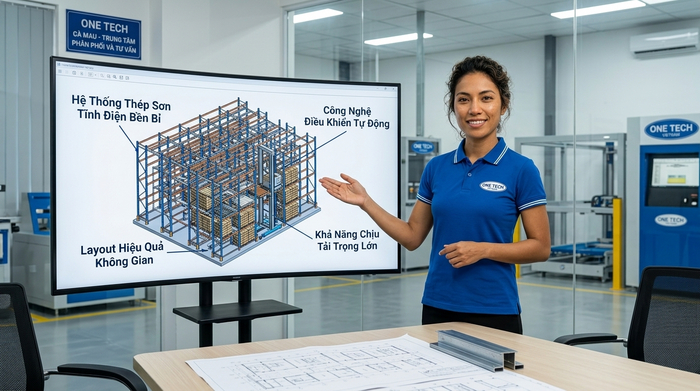 Tư vấn kệ kho thông minh Cà Mau OneTech Tư vấn kệ kho thông minh Cà Mau bởi OneTech