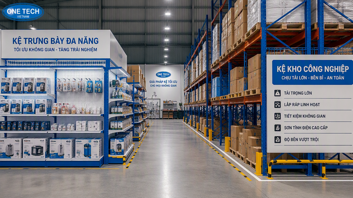 Layout kệ kho hàng tối ưu cho doanh nghiệp tại Cà Mau